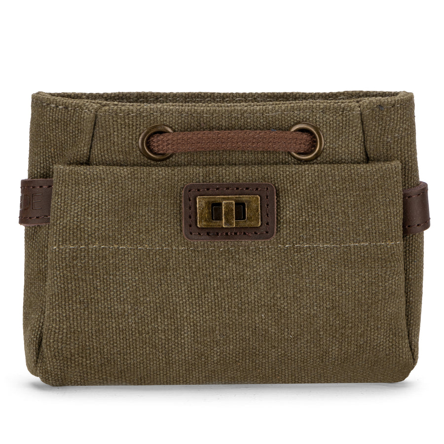 Porte-monnaie kaki - Zede Paris