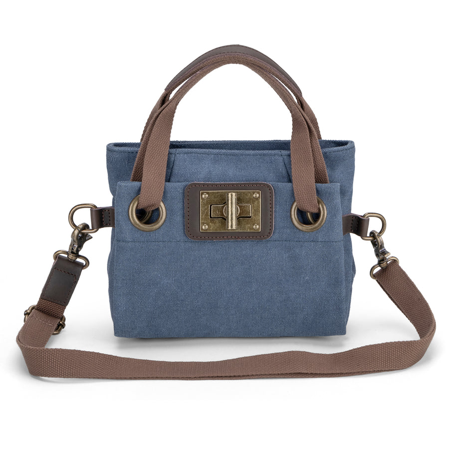 Sac XS bandoulière Pont des arts bleu jean - Zede Paris