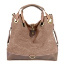 Sac bandoulières Montparnasse Camel - Zede Paris