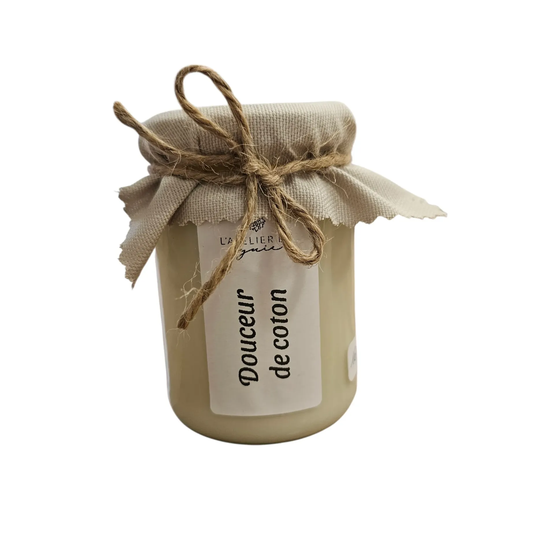 Bougie parfumée Douceur de Coton – 160 g