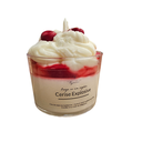 Bougie chantilly parfumée « Cerise explosive » – Atelier de Lynie