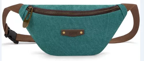 Sac Banane Bolivar - bleu canard - Zede Paris