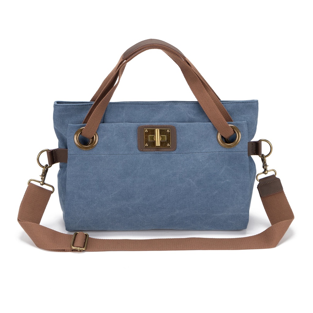 Sac Pont des Arts Medium bleu jean - Zede Paris