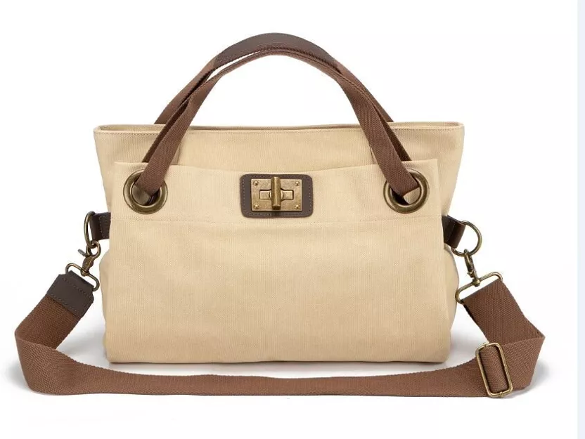 Sac Pont des Arts Medium beige - Zede Paris