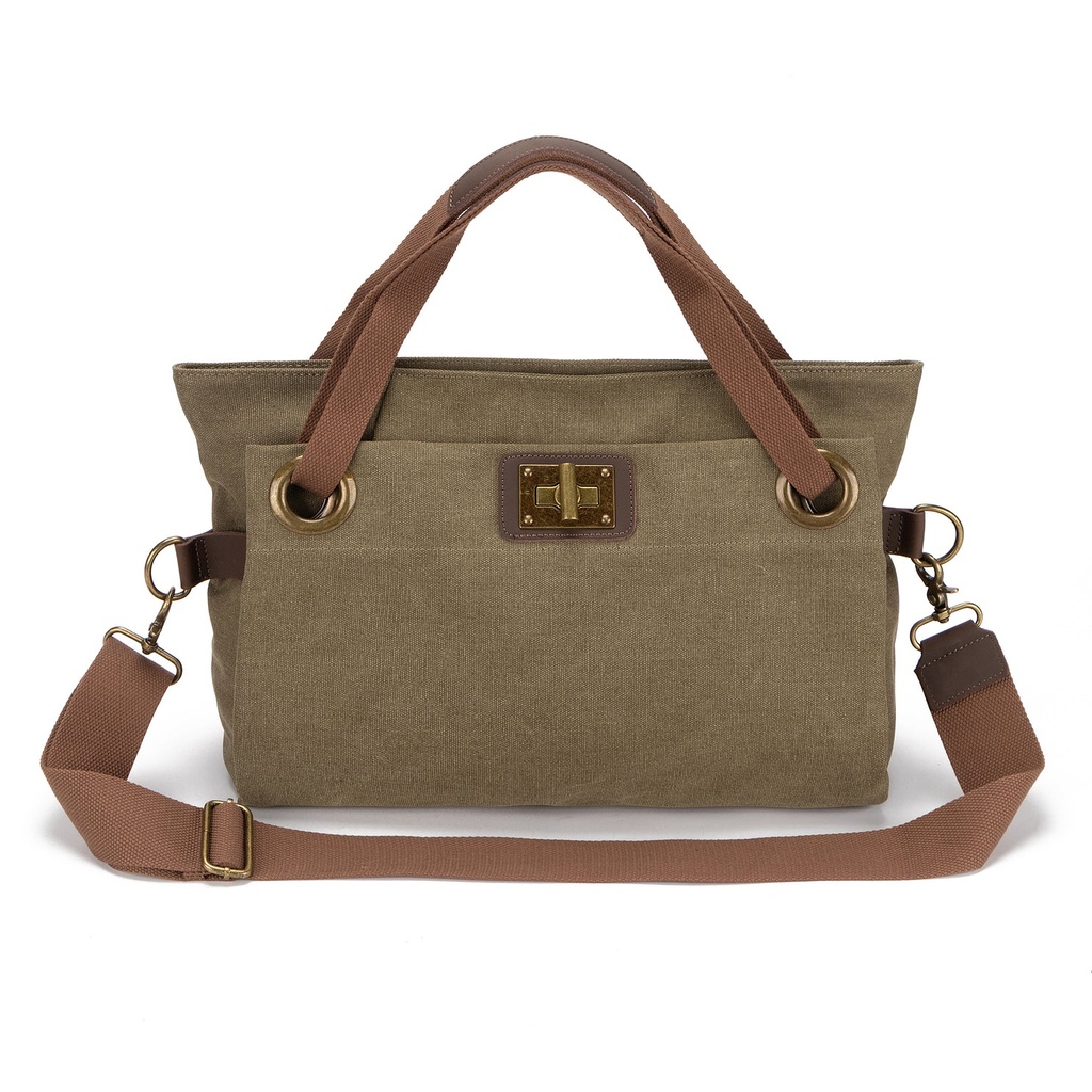 Sac Pont des Arts Medium Kaki - Zede Paris