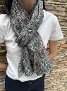 Foulard en coton – Foulard léger et coloré - Unik09