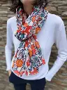 Foulard en coton – Foulard léger et coloré - Unik12