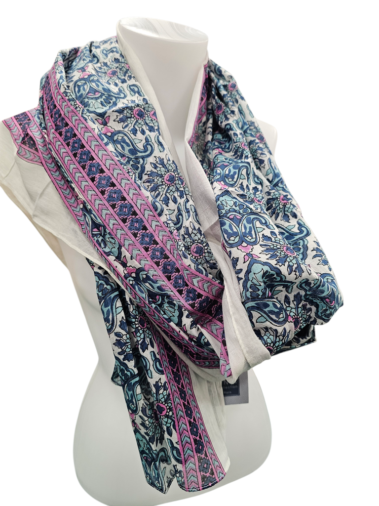 Foulard en coton – Foulard léger et coloré - Unik17