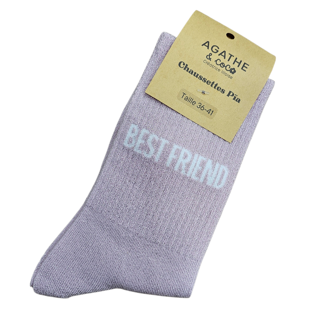 Chaussettes à Paillettes - Best Friend