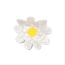 Pince à cheveux margueritte Coucou Suzette – Accessoire cheveux fleuri en acétate – Marque française