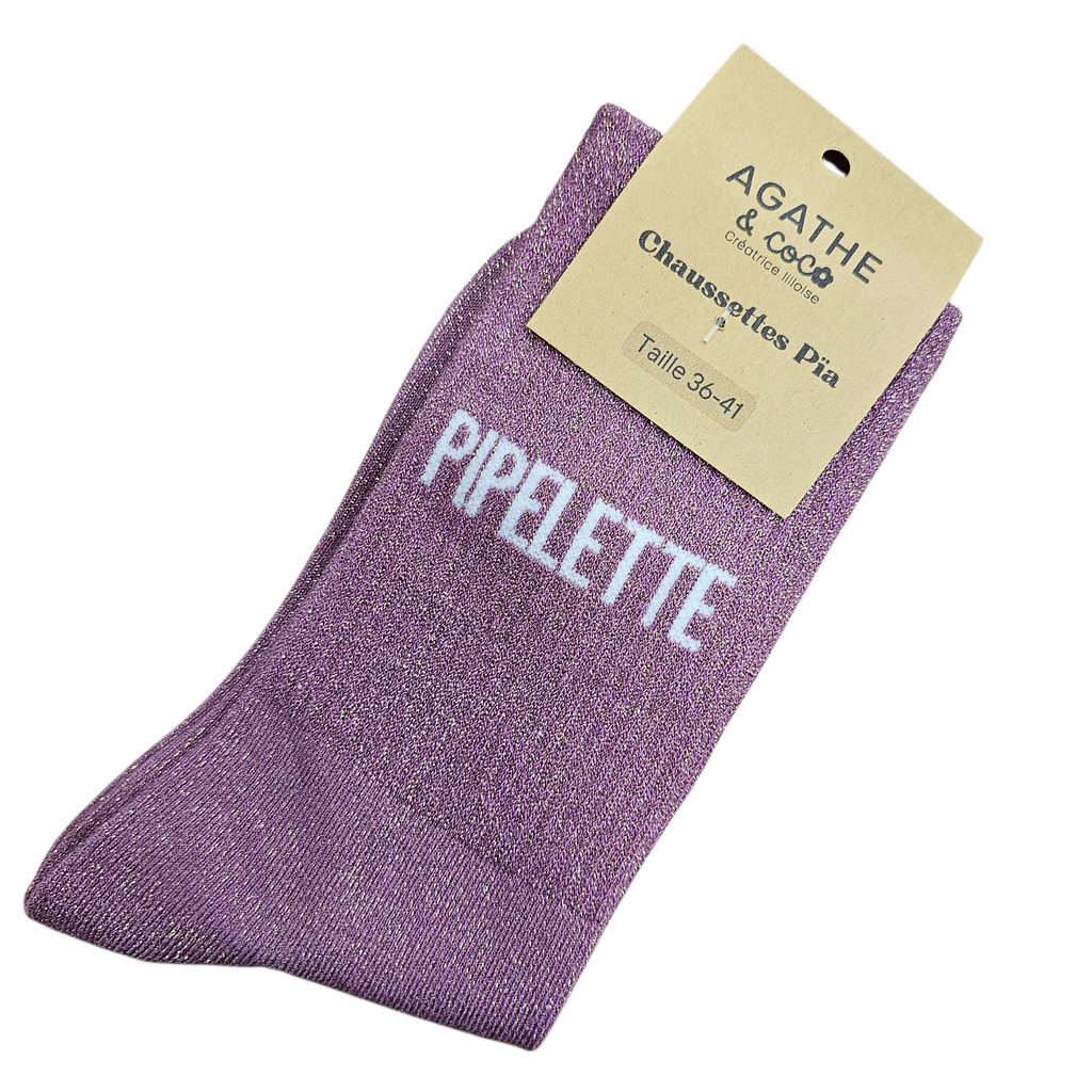 Chaussettes à Paillettes - Pipelette