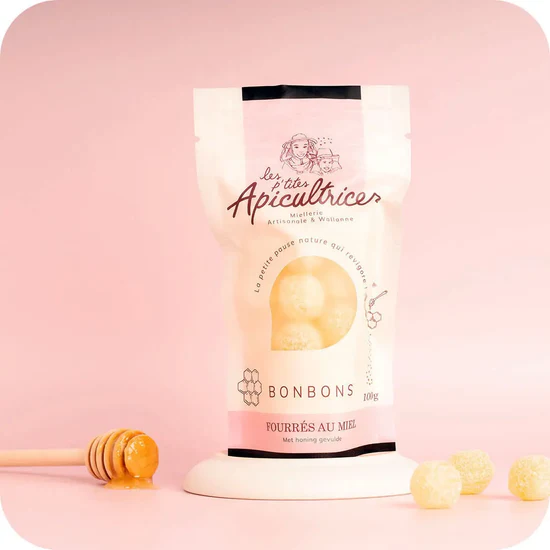 Bonbons Fourrées au Miel – Bonbons Fondants Artisanaux | Les P'tites Apicultrices