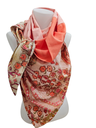 Ellecie - Foulard triangle rose - accessoire féminin et tendance