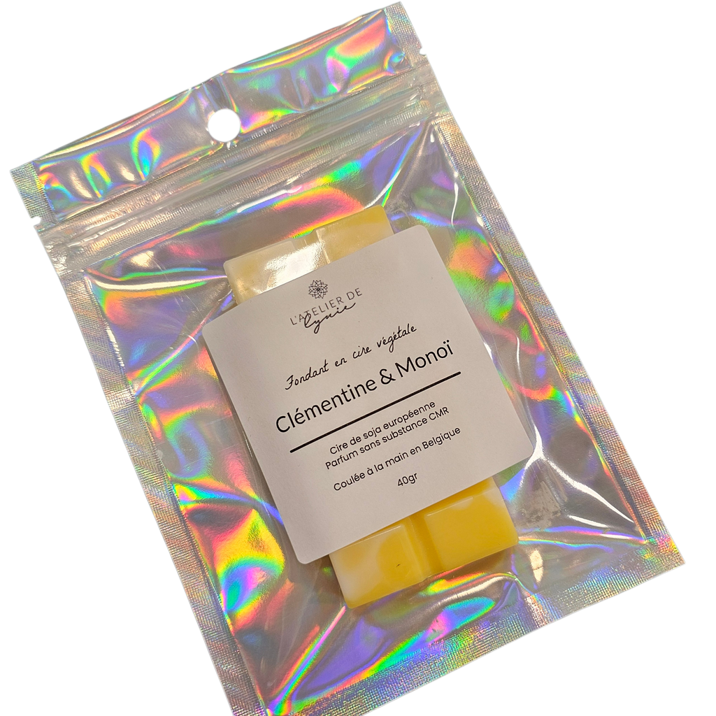 Fondant parfumé « Clémentine & Monoï » – Lynie