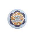 Miroir de poche " La vie c'est maintenant" - Jolis Lundis