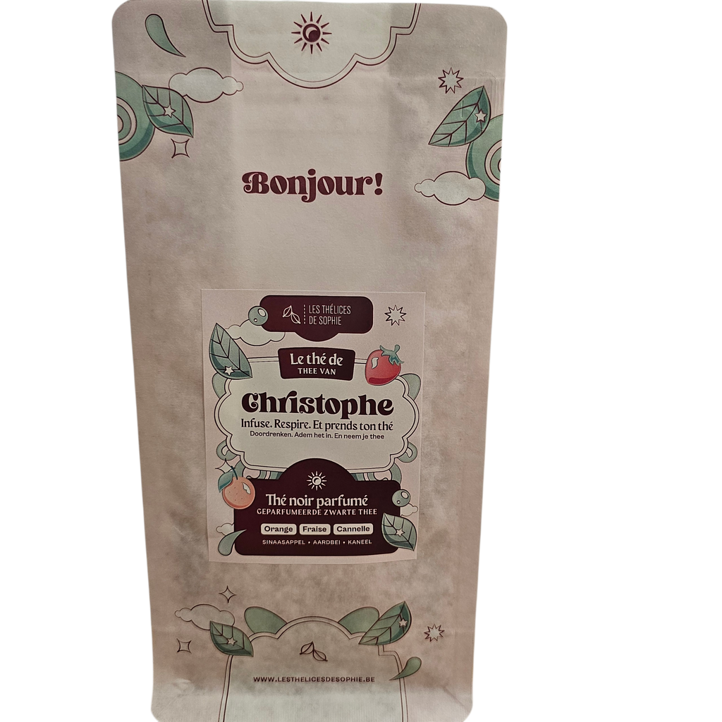 Thé de Christophe – Thé noir gourmand aromatisé | Les Thélices de Sophie
