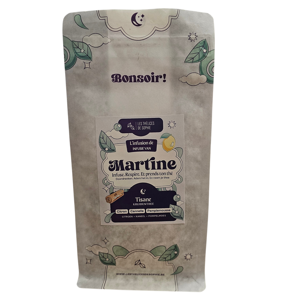 Infusion de Martine – Tisane relaxante citron, lavande & romarin | Les Thélices de Sophie