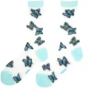 Chaussettes transparentes papillons – Coucou Suzette | Chaussettes femme fantaisie made in France