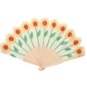 Éventail tournesol – Accessoire été femme original | Éventail fleurs – Coucou Suzette (marque française)