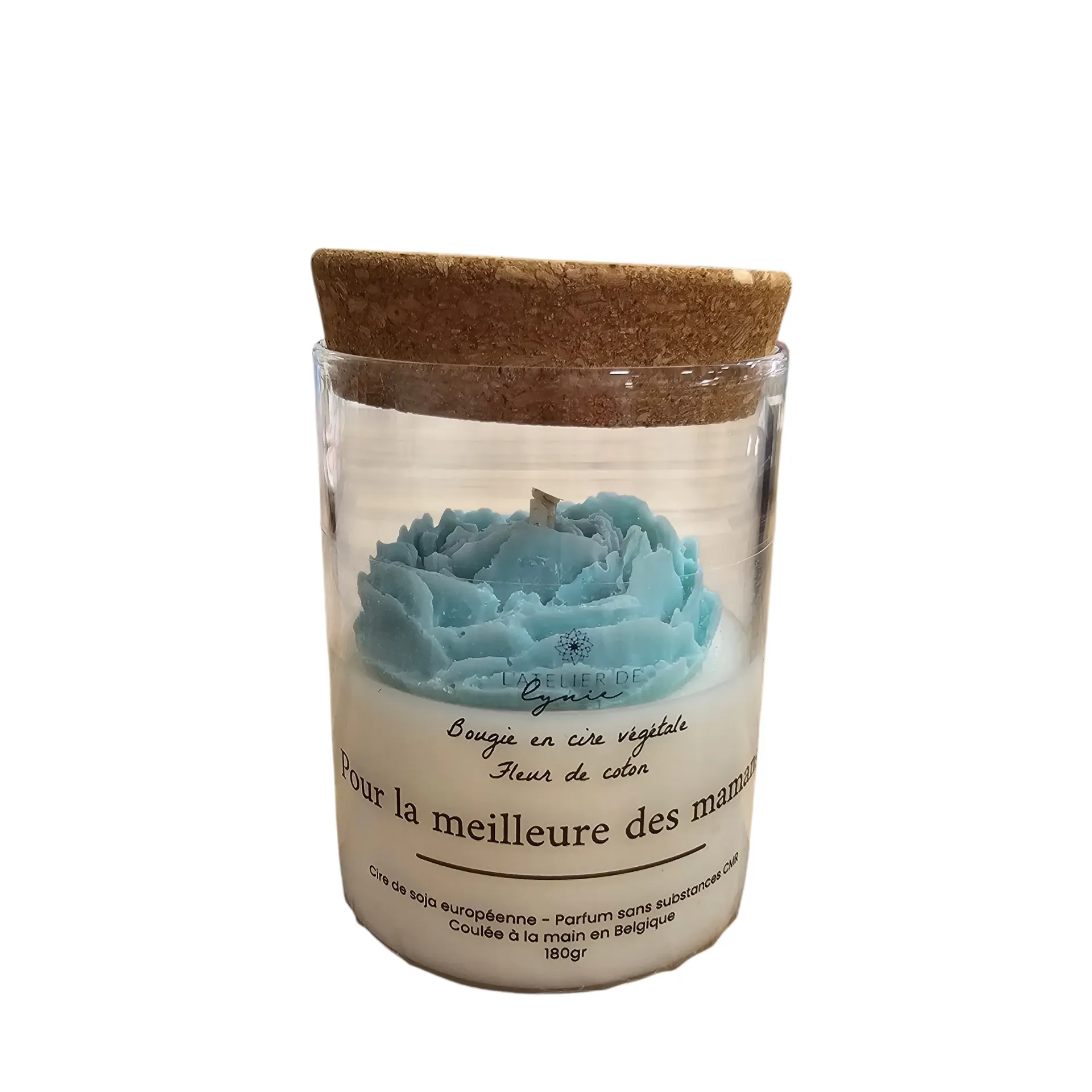 Bougie Fleur de Coton – Pour la Meilleure des Mamans – 180g