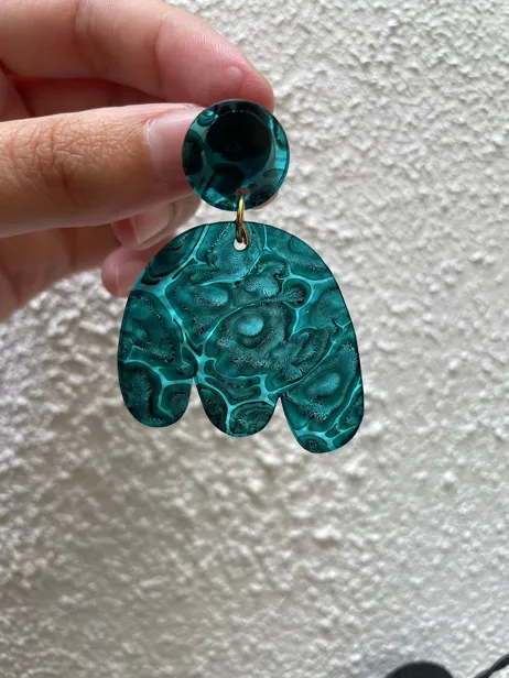 Boucles d’Oreilles Le Strict Maximum – Création Française en Plexiglas