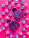 Boucles d’Oreilles Le Strict Maximum – Création Française en Plexiglas
