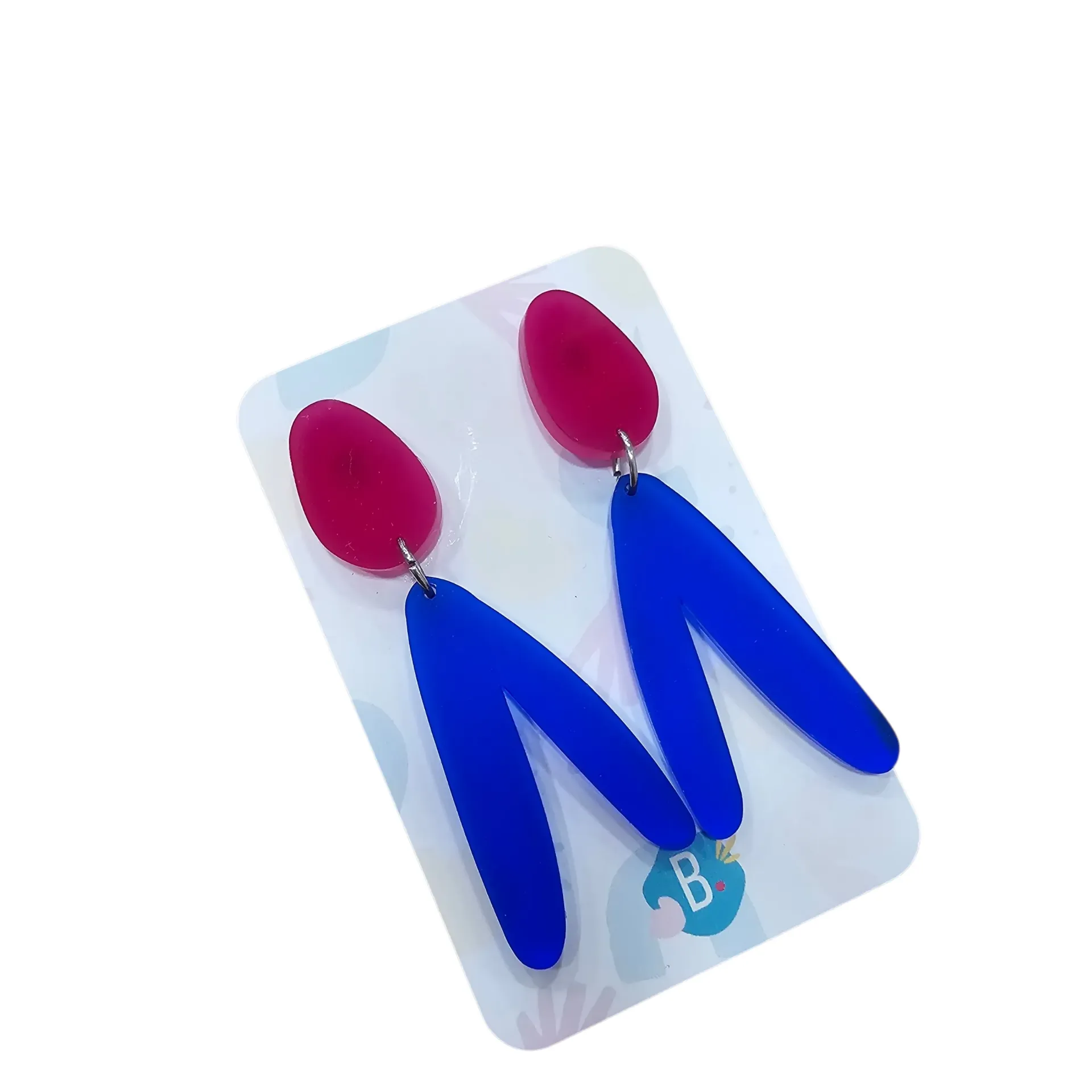 Boucles d’Oreilles Babelutte Création – Bijoux Colorés en Plexiglas
