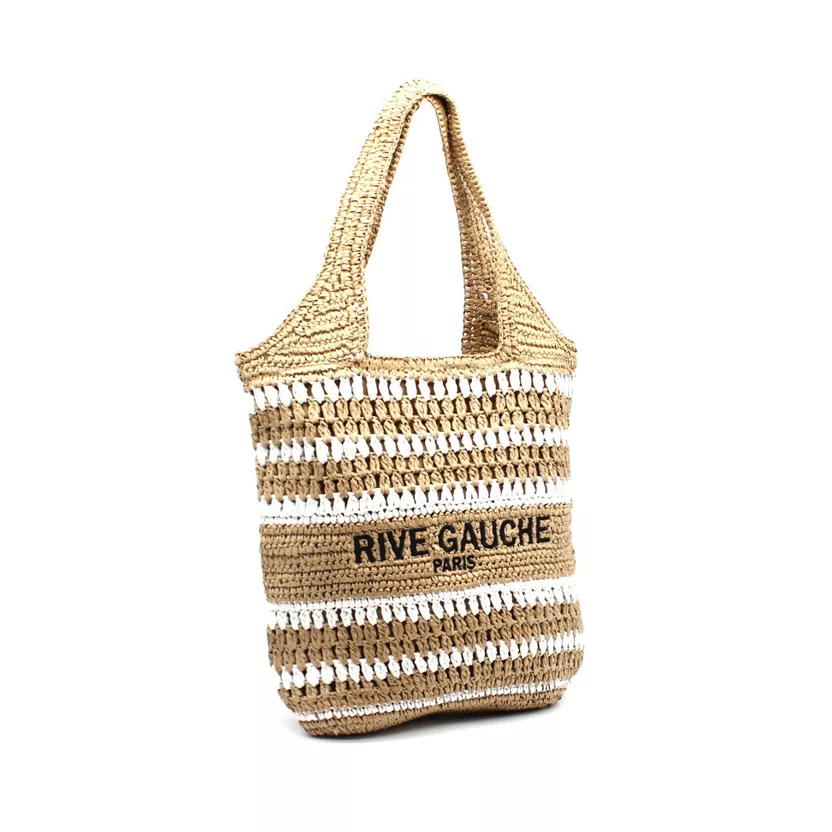 Sac Papier Tressé Rive Gauche Vimoda Paris