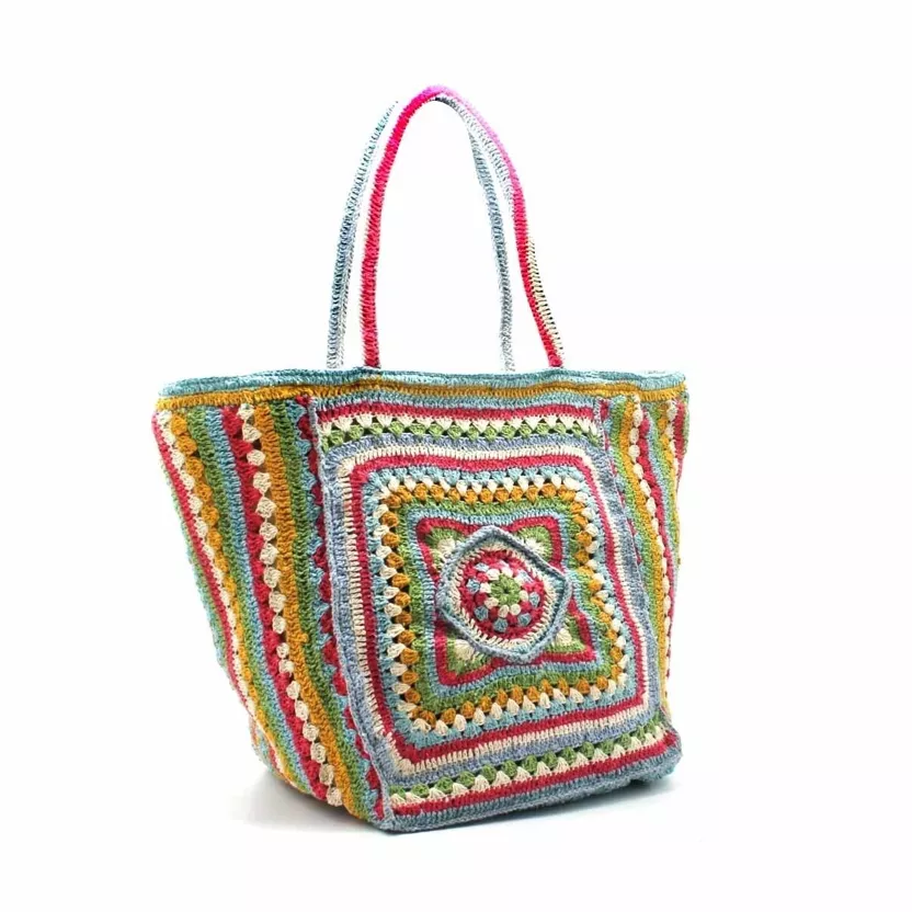 Sac Crochet Multicolore CALLIOPE Vimoda Paris