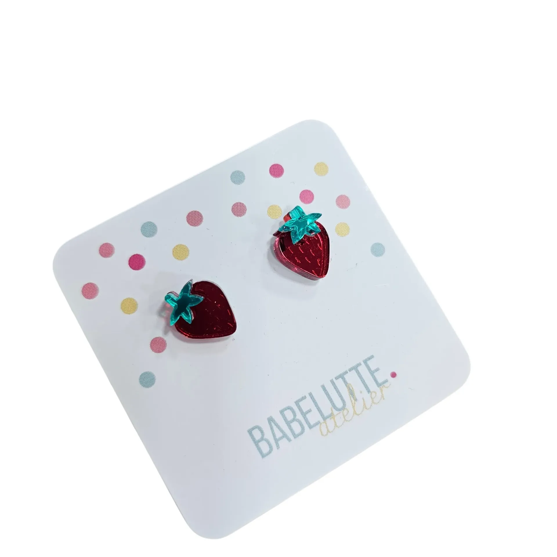 Boucles d’Oreilles Babelutte Création – Bijoux Colorés en Plexiglas