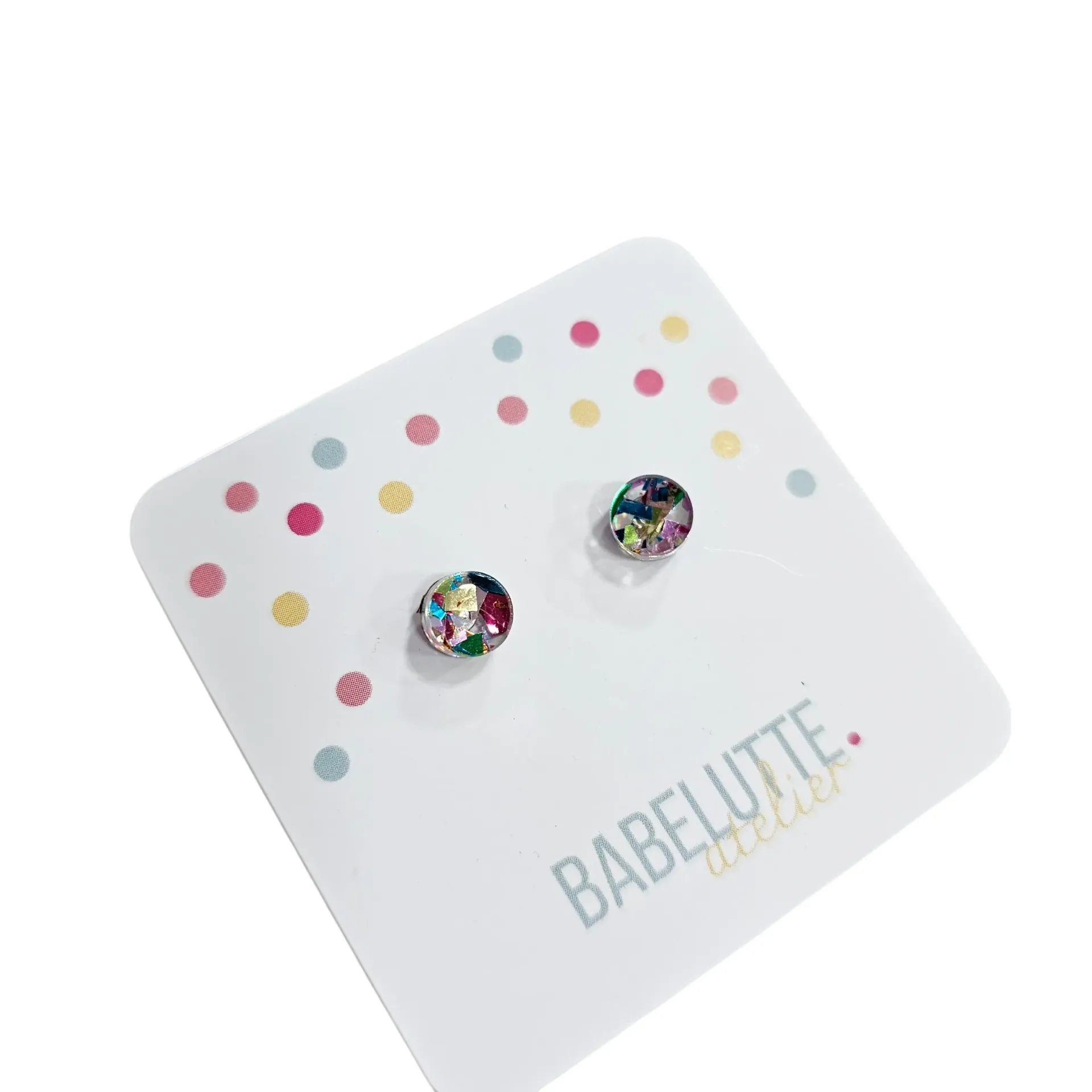 Boucles d’Oreilles Babelutte Création – Bijoux Colorés en Plexiglas