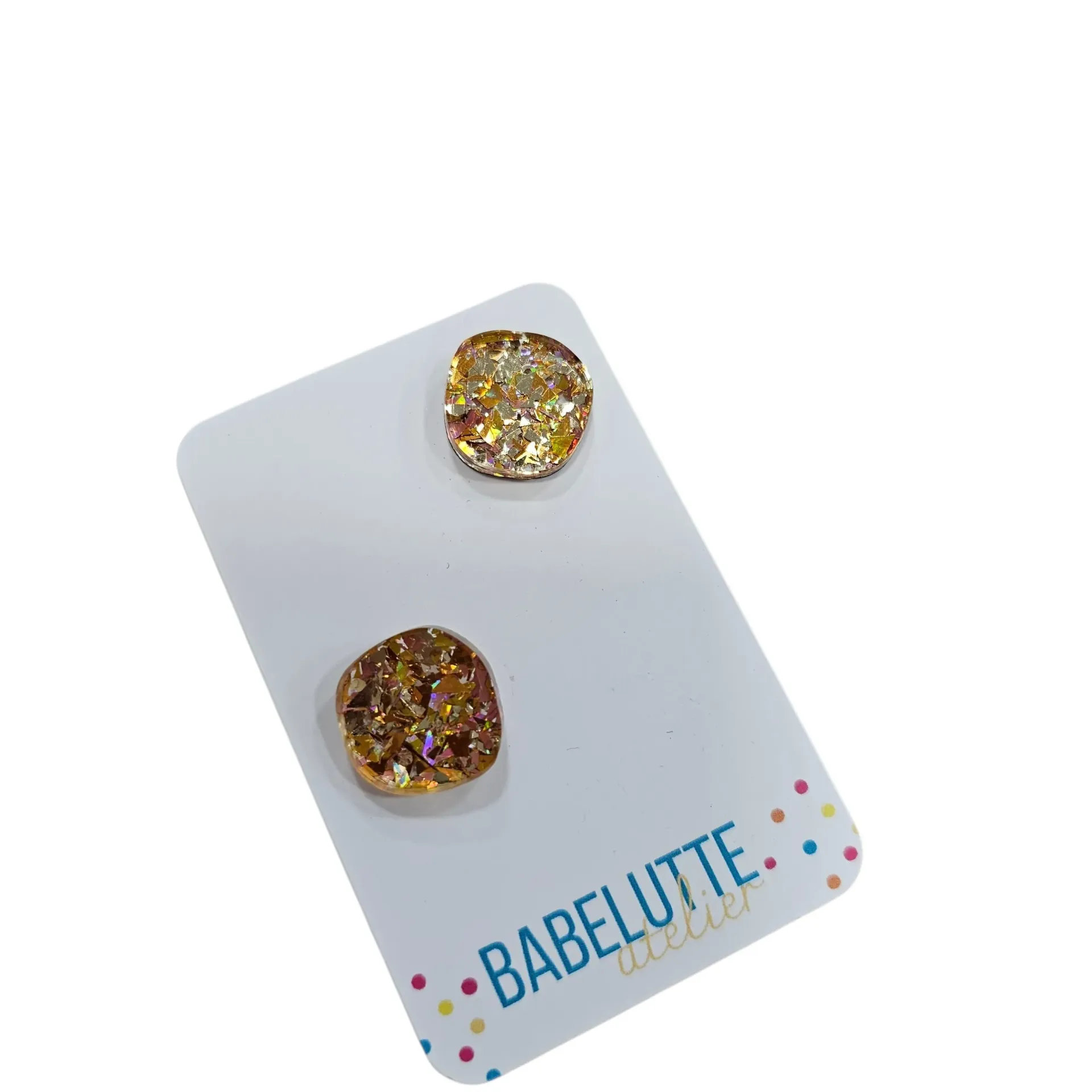 Boucles d’Oreilles Babelutte Création – Bijoux Colorés en Plexiglas