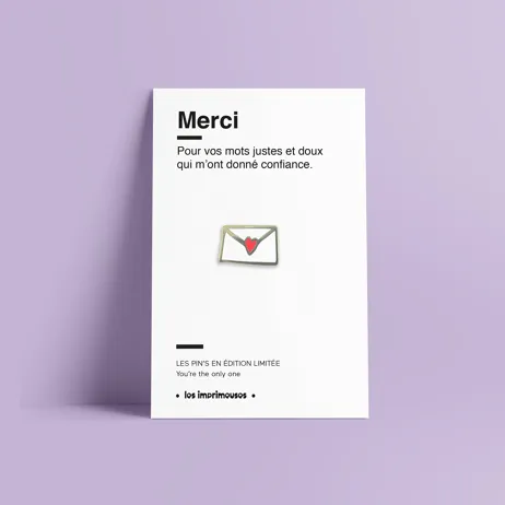 Pin's "lettre" Fin d’Année Scolaire – Les Imprimeuses