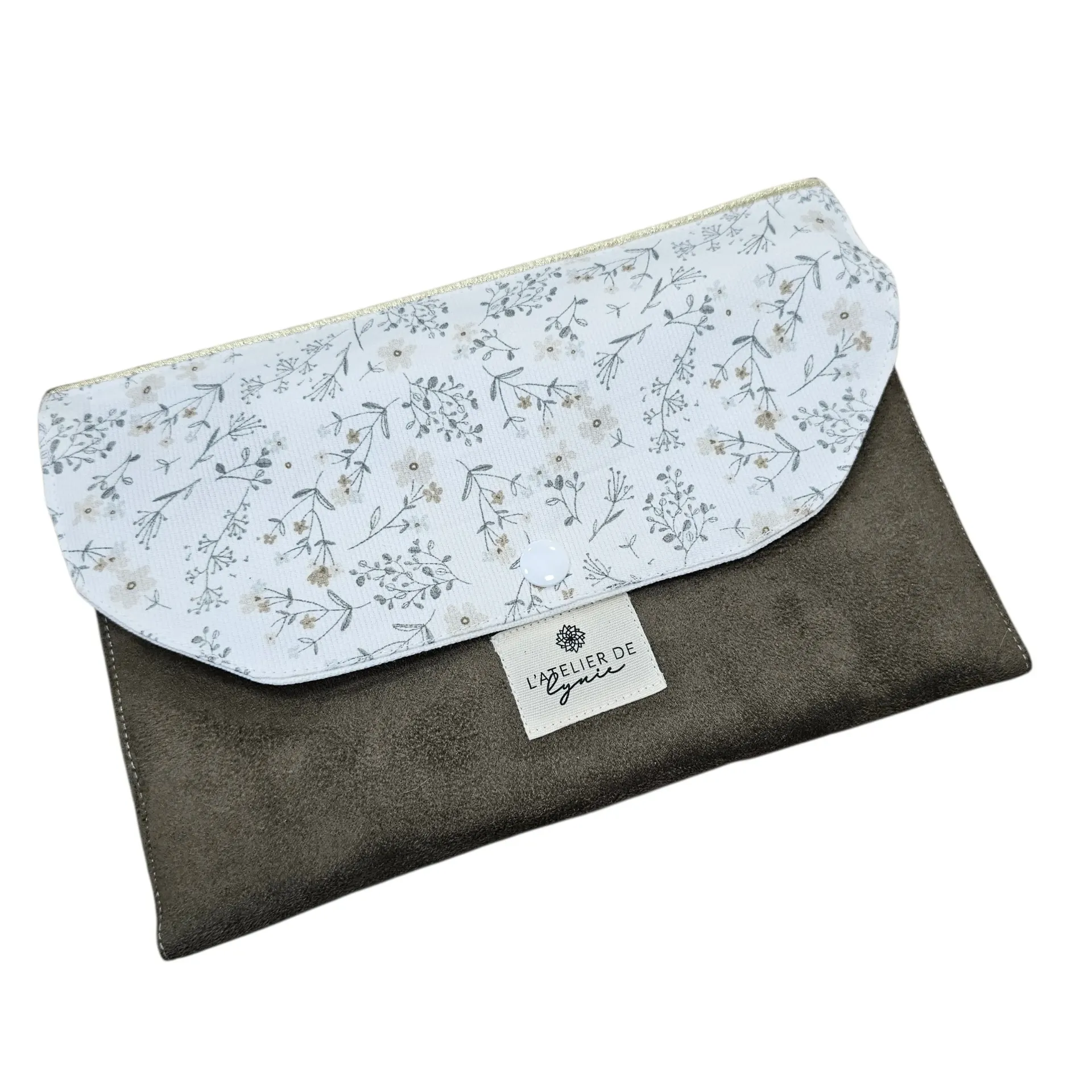 Pochette à bijoux artisanale en tissu – Atelier de Lynie