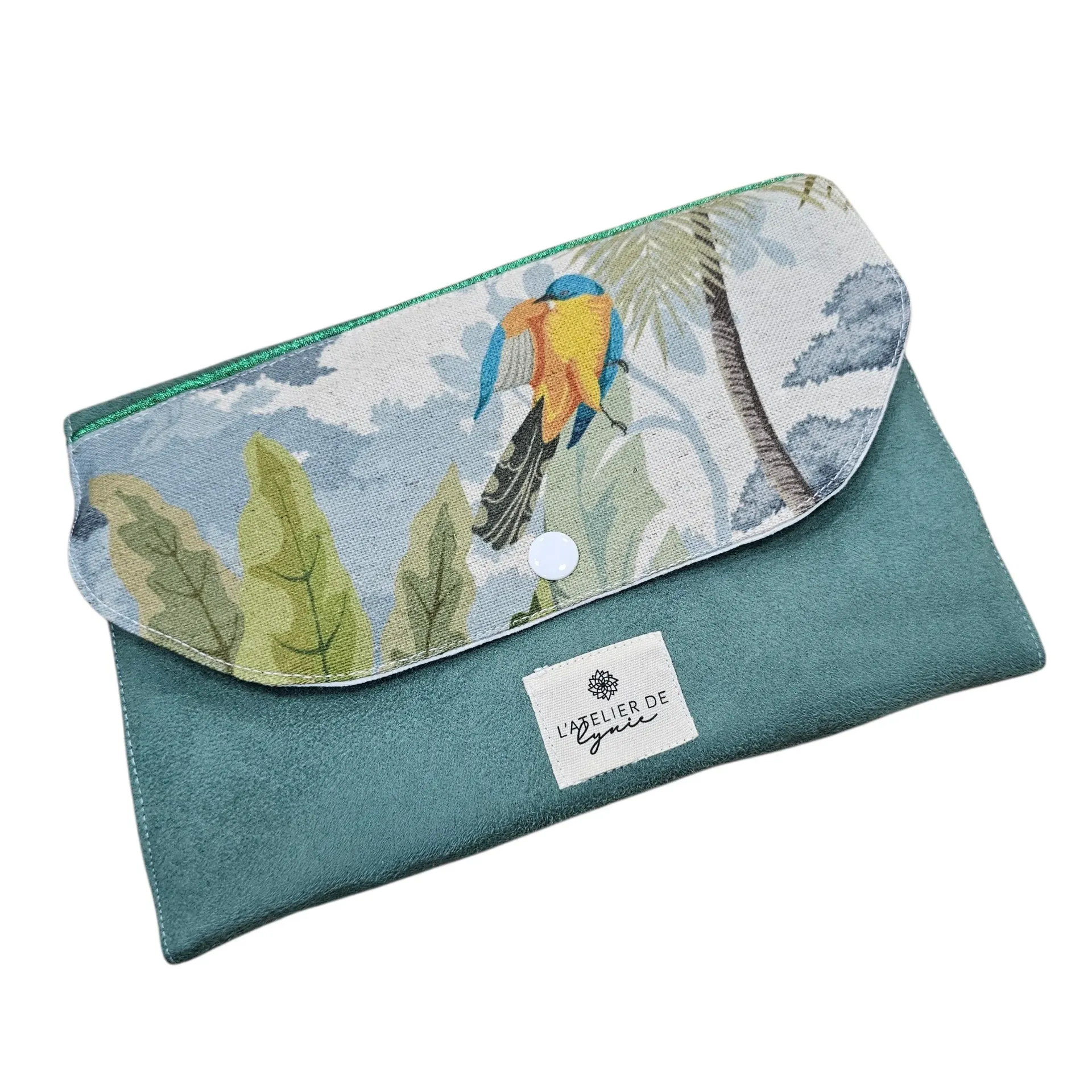 Pochette à bijoux artisanale en tissu – Atelier de Lynie