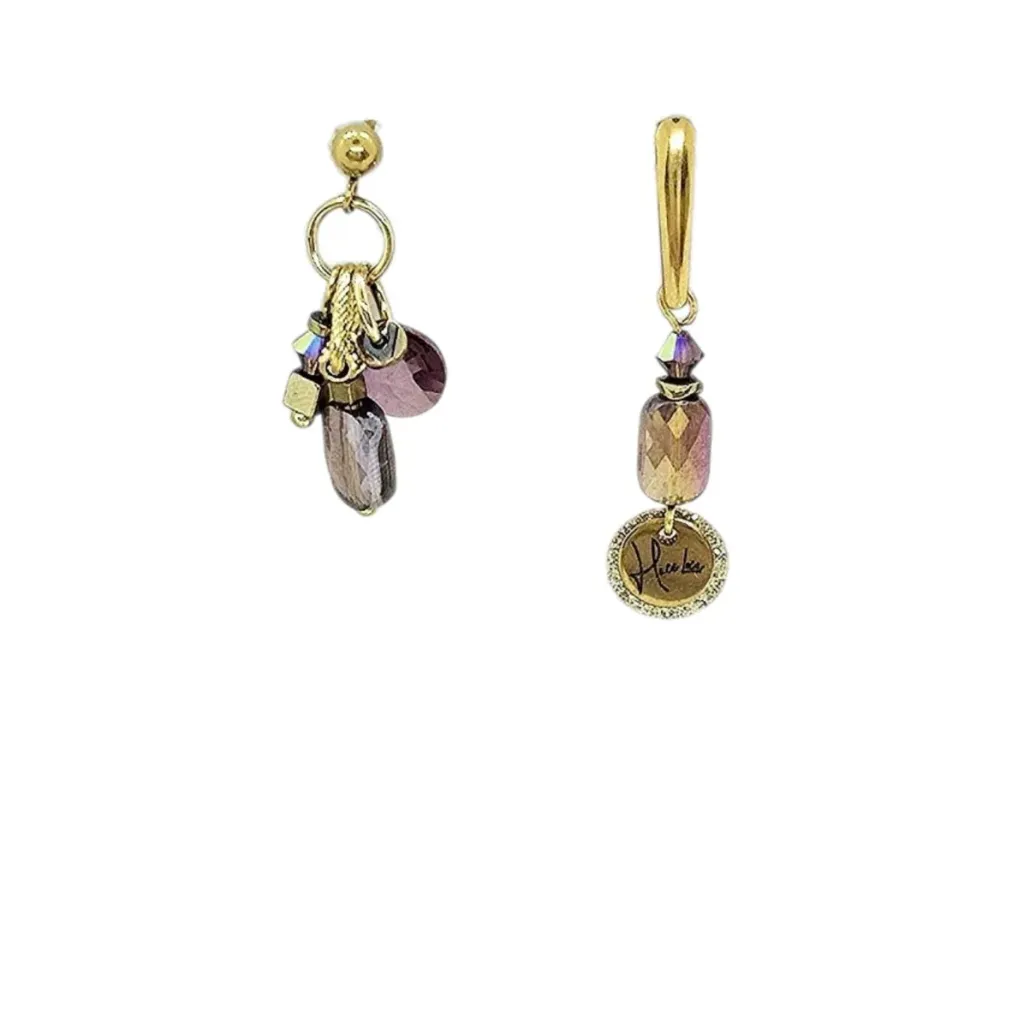 Boucles d’oreilles asymétriques Hace Loca – Créatrice belge