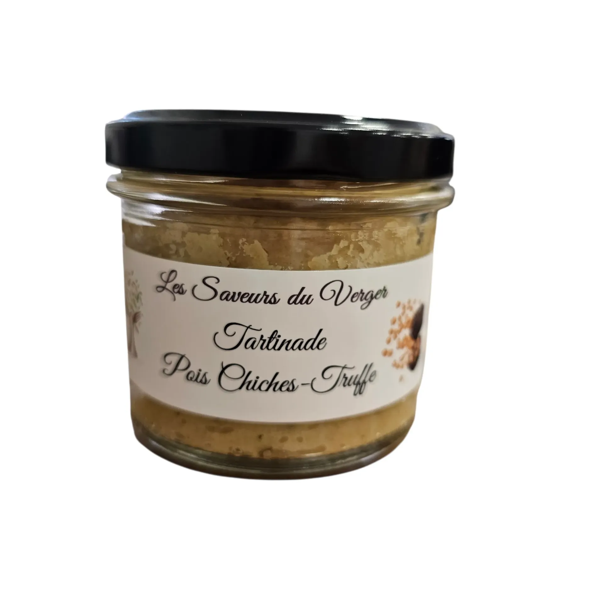 Tartinade pois chiche & truffe 90gr – Les Saveurs du Verger