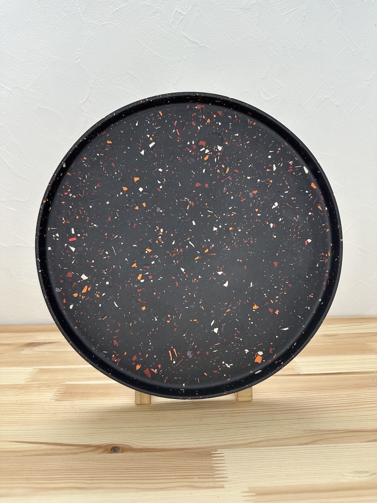 Mimpi - Plateau XL Terrazzo Figue