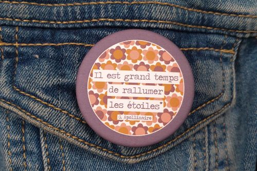 Jolis lundis - Badge "Il est temps de rallumer les étoiles"