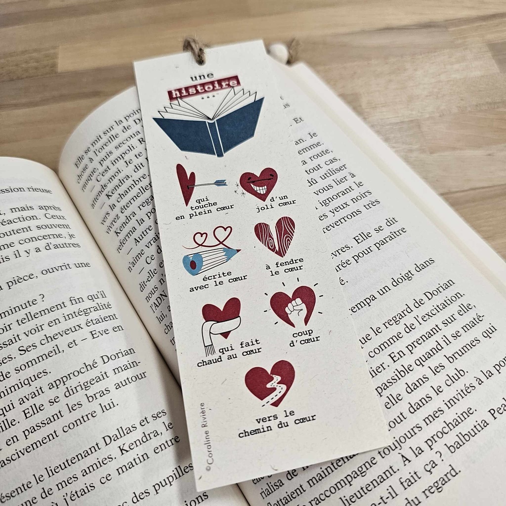 Coraï - marque page