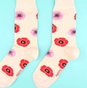 Coucou Suzette - Chaussettes coquelicots