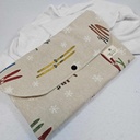 Lynie - Pochette à livre broché ski