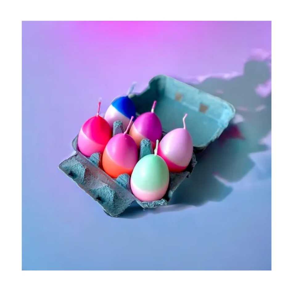Pink Stories - Bougies œufs de Pâques