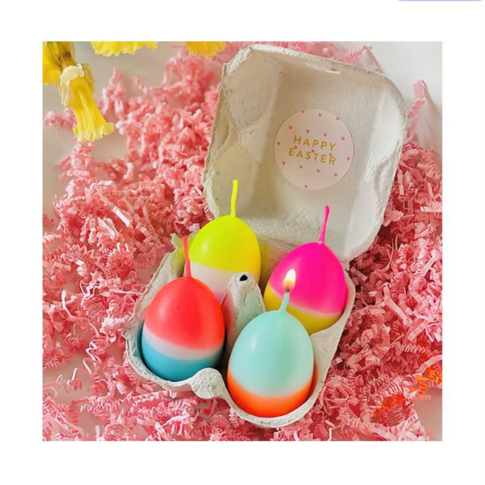 Pink Stories - Bougies œufs de Pâques