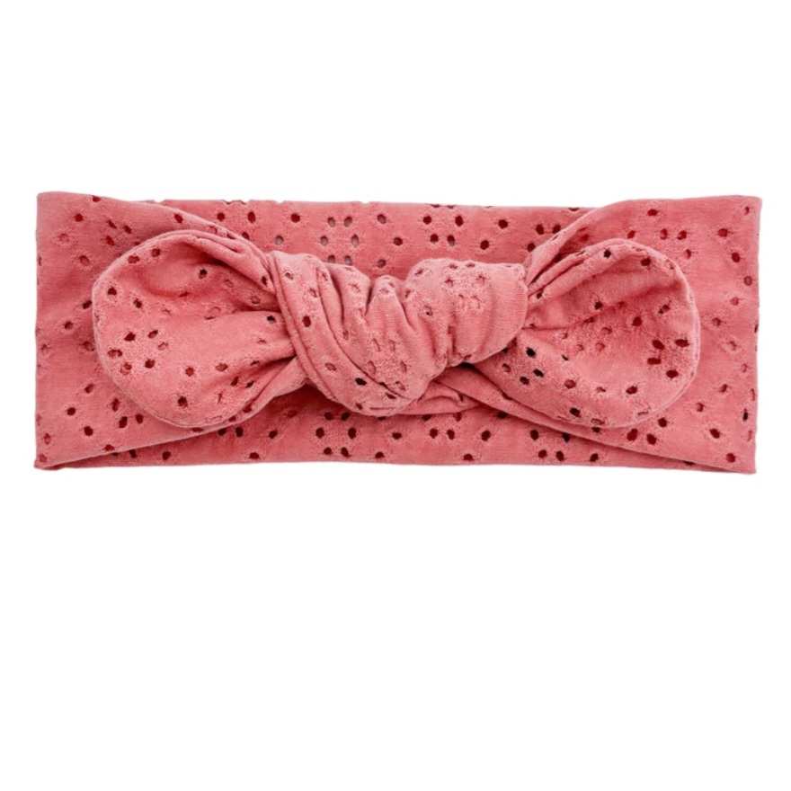Minivic - Bandeau Dentelle rose 0-6 mois