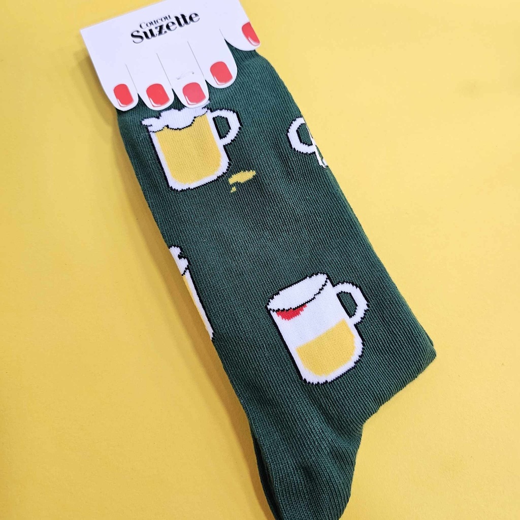 Coucou Suzette - Chaussettes Pinte de bière