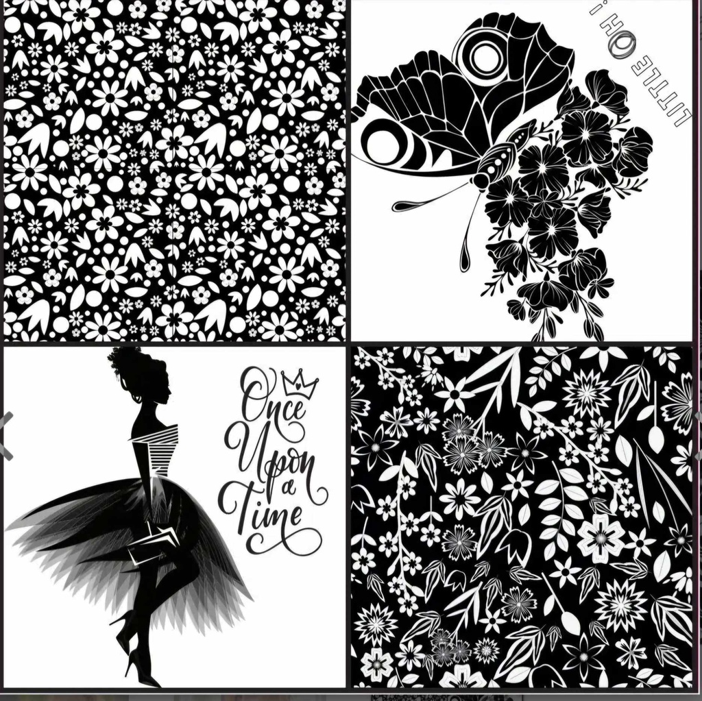 Little Oh - foulard carré 07