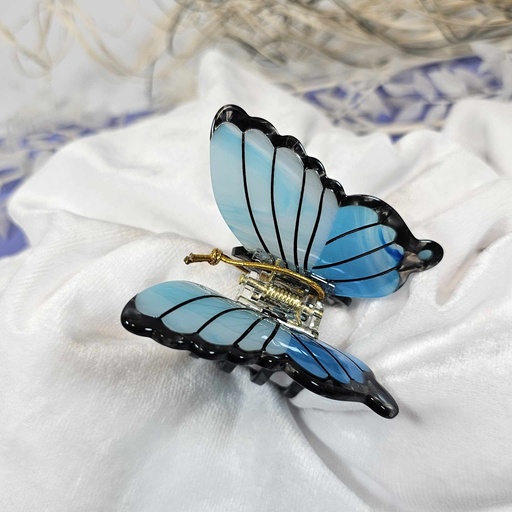 Coucou Suzette - Pince papillon bleu
