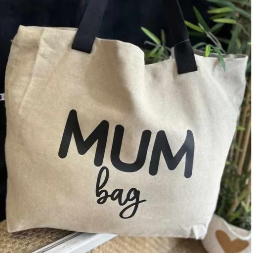Toiles chics - Cabas XXL Mum bag