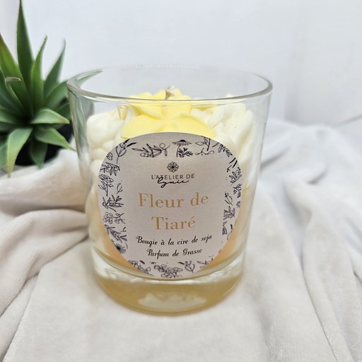 Bougie artisanale Fleur de Tiaré